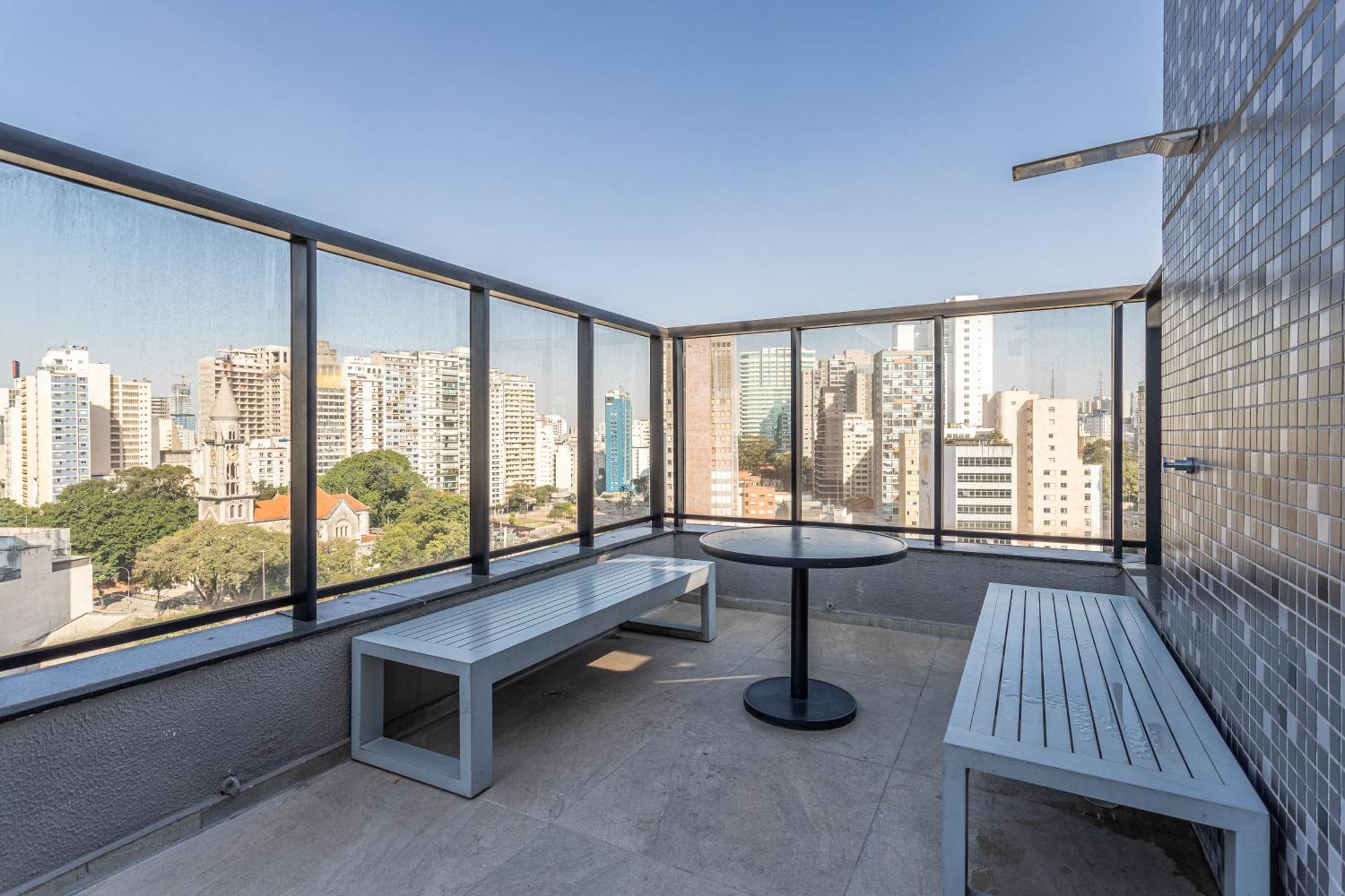Predio Completo Na Consolacao Com Piscina No Rooftop - Share Consolacao เซาเปาโล ภายนอก รูปภาพ